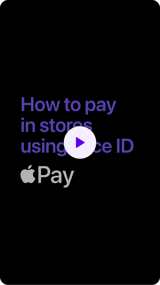 Video: Wie man mit Face ID bezahlt