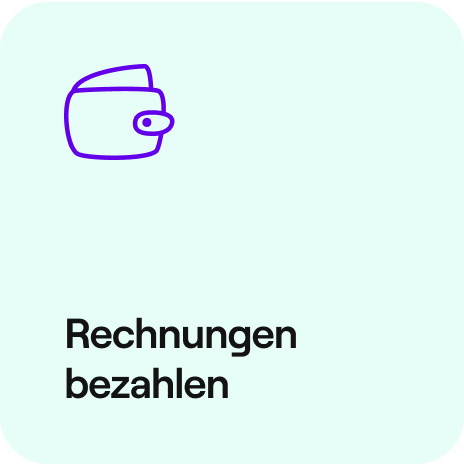 Rechnungen bezahlen