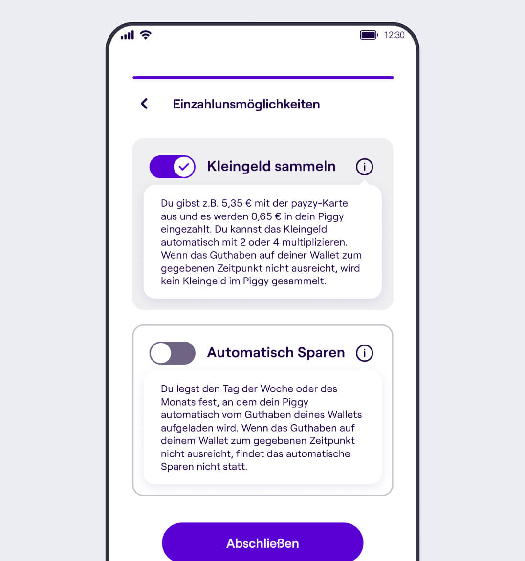 payzy piggys Schritt 4